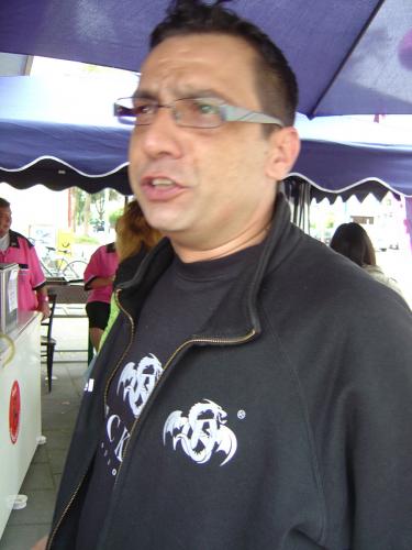 DJ Axel aus dem Bolle durfte auch nicht fehlen.