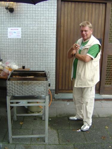 Unser Grillmeister Günter !