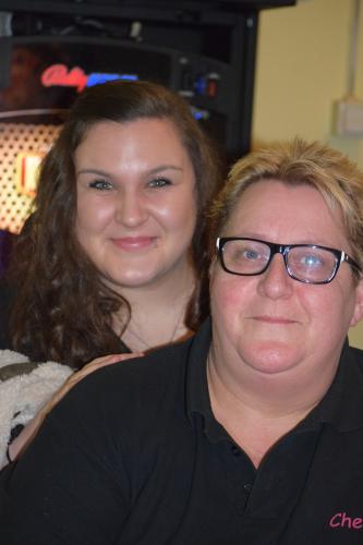 Tochter und Mama